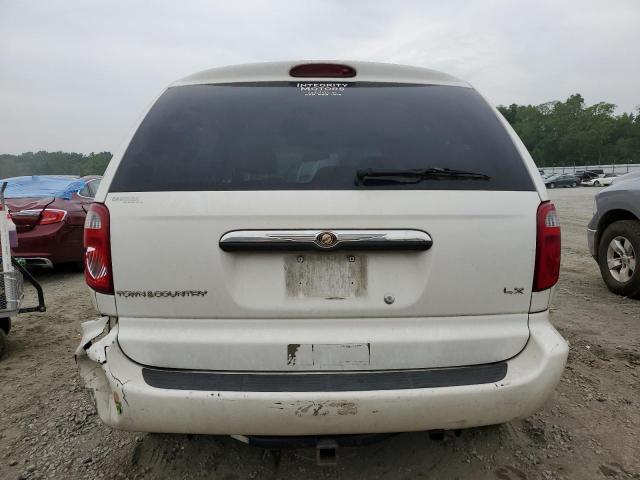 1A4GJ45R57B202240 - 2007 CHRYSLER TOWN & COU LX WHITE photo 6