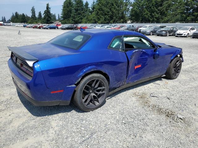 2C3CDZFJ3MH580601 - 2021 DODGE CHALLENGER R/T SCAT PACK BLUE photo 3
