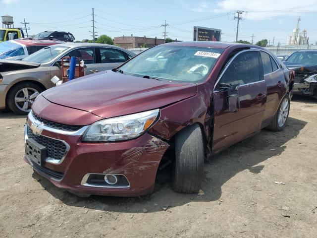 1G11G5SXXEF293779 - 2014 CHEVROLET MALIBU 3LT BURGUNDY photo 1