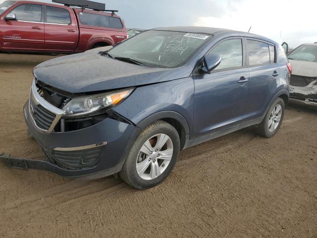 KNDPB3A28D7495426 - 2013 KIA SPORTAGE BASE BLUE photo 1