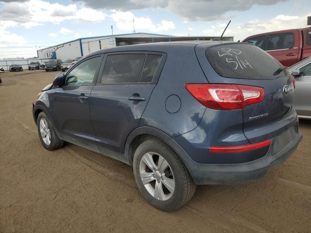 KNDPB3A28D7495426 - 2013 KIA SPORTAGE BASE BLUE photo 2