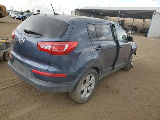 KNDPB3A28D7495426 - 2013 KIA SPORTAGE BASE BLUE photo 3