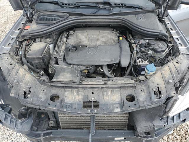 4JGDA5HB3CA042979 - 2012 MERCEDES-BENZ ML 350 4MATIC GRAY photo 12