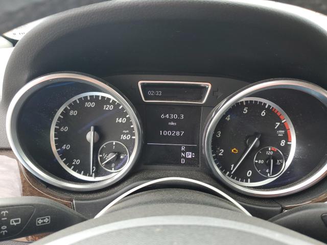 4JGDA5HB3CA042979 - 2012 MERCEDES-BENZ ML 350 4MATIC GRAY photo 9