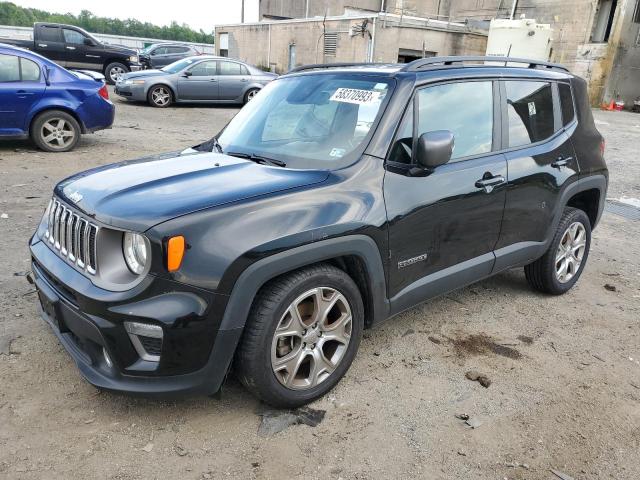 ZACNJBD14LPL69425 - 2020 JEEP RENEGADE LIMITED BLACK photo 1