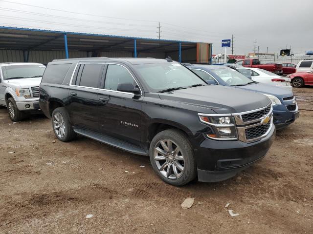 1GNSKHKC4HR276088 - 2017 CHEVROLET SUBURBAN K1500 LT BLACK photo 4