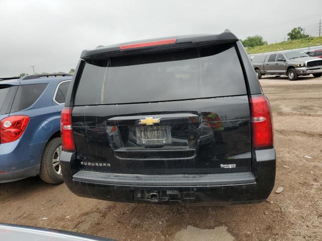 1GNSKHKC4HR276088 - 2017 CHEVROLET SUBURBAN K1500 LT BLACK photo 6