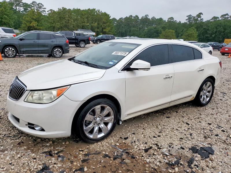 1G4GE5ED6BF342878 - 2011 BUICK LACROSSE CXS WHITE photo 1