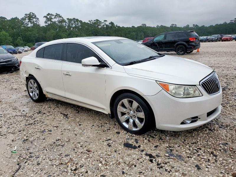 1G4GE5ED6BF342878 - 2011 BUICK LACROSSE CXS WHITE photo 4