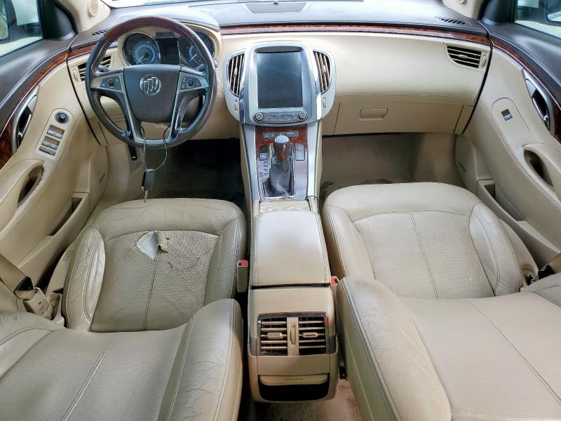 1G4GE5ED6BF342878 - 2011 BUICK LACROSSE CXS WHITE photo 8