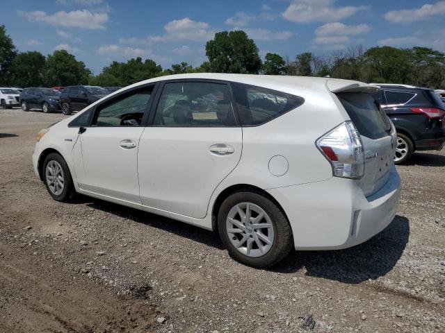 JTDZN3EU7C3124744 - 2012 TOYOTA PRIUS V WHITE photo 2