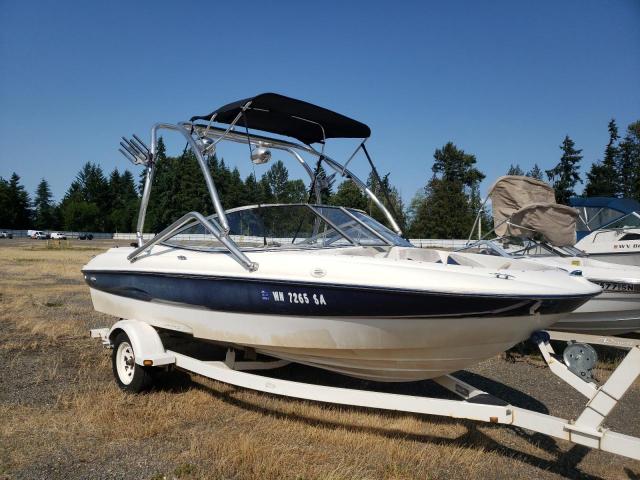 BIYC68BTJ102 - 2002 BAYL BOAT W/TRL WHITE photo 1