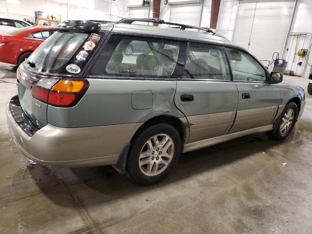 4S3BH675437643551 - 2003 SUBARU LEGACY OUTBACK AWP 绿色 照片 3