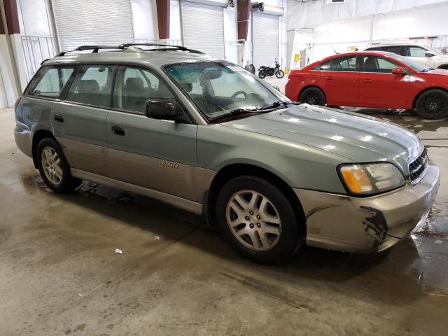 4S3BH675437643551 - 2003 SUBARU LEGACY OUTBACK AWP 绿色 照片 4