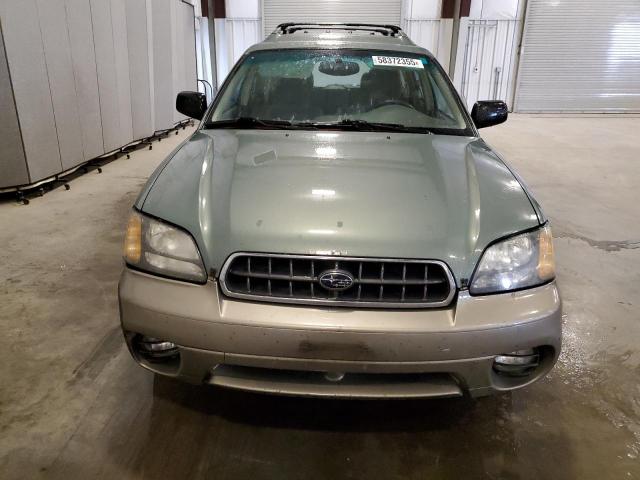 4S3BH675437643551 - 2003 SUBARU LEGACY OUTBACK AWP 绿色 照片 5