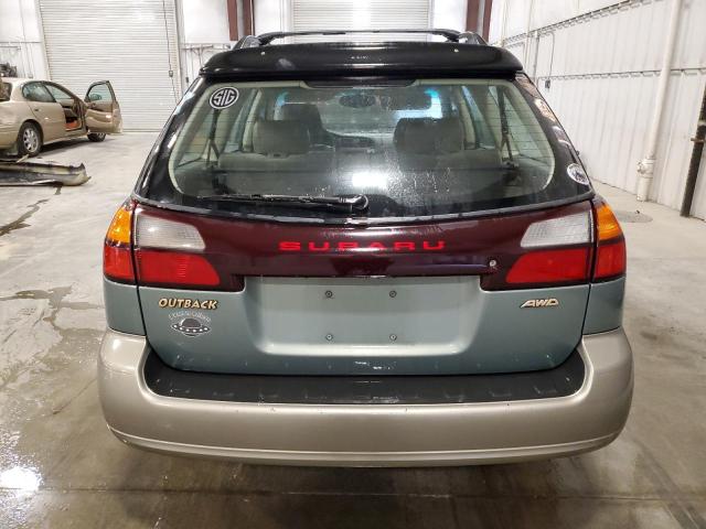 4S3BH675437643551 - 2003 SUBARU LEGACY OUTBACK AWP 绿色 照片 6