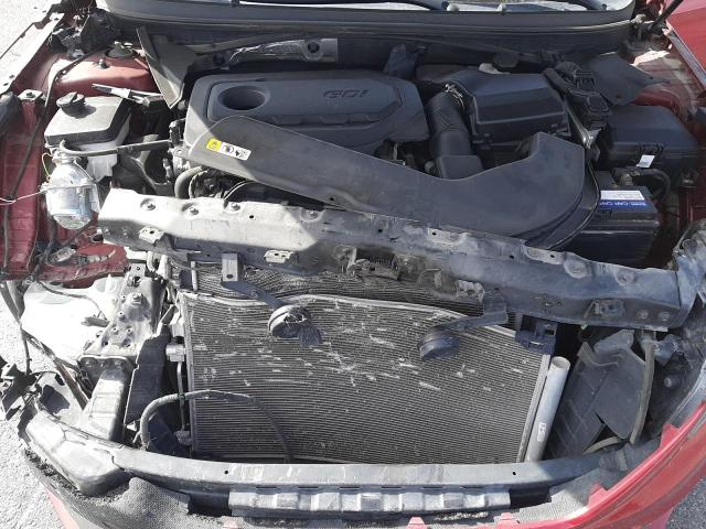 5NPE34AF0GH393373 - 2016 HYUNDAI SONATA SPORT RED photo 11