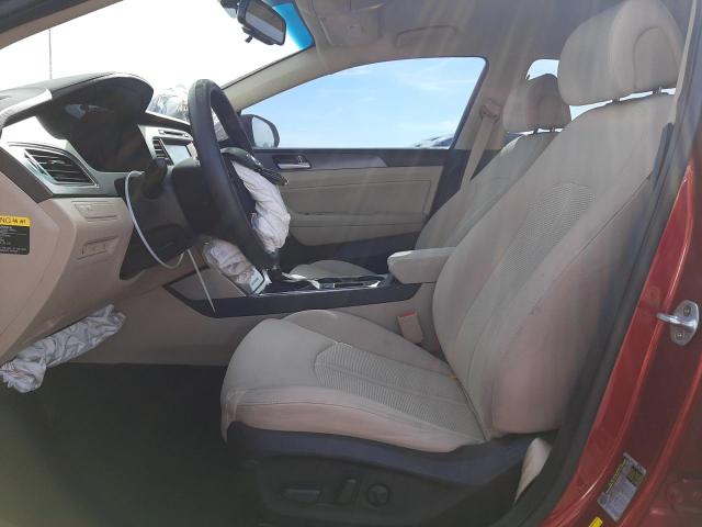 5NPE34AF0GH393373 - 2016 HYUNDAI SONATA SPORT RED photo 7