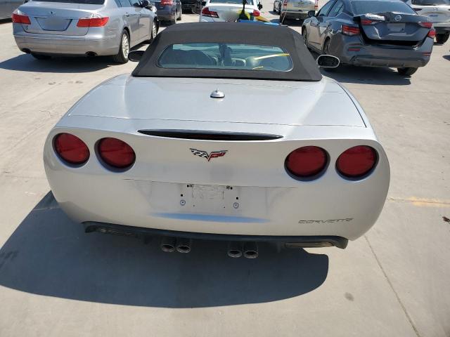 1G1YY34U155125845 - 2005 CHEVROLET CORVETTE SILVER photo 6