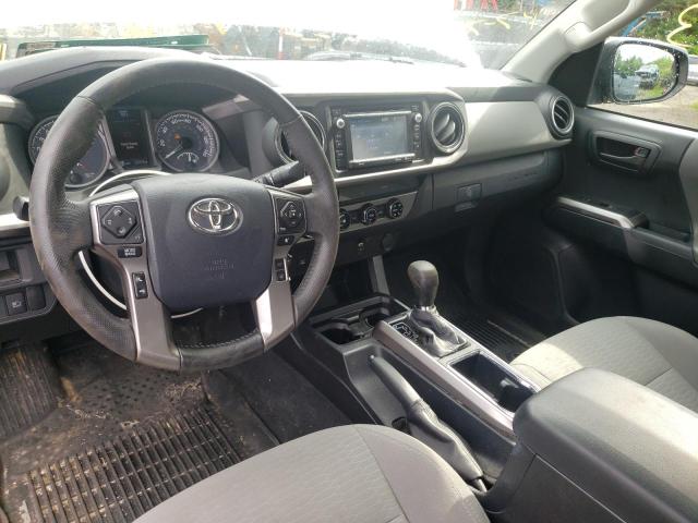 5TFSZ5AN4JX144908 - 2018 TOYOTA TACOMA ACCESS CAB ვერცხლისფერი ფოტო 8