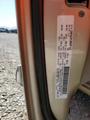 2A4RR8DG2BR607233 - 2011 CHRYSLER TOWN & COU TOURING L TAN photo 12