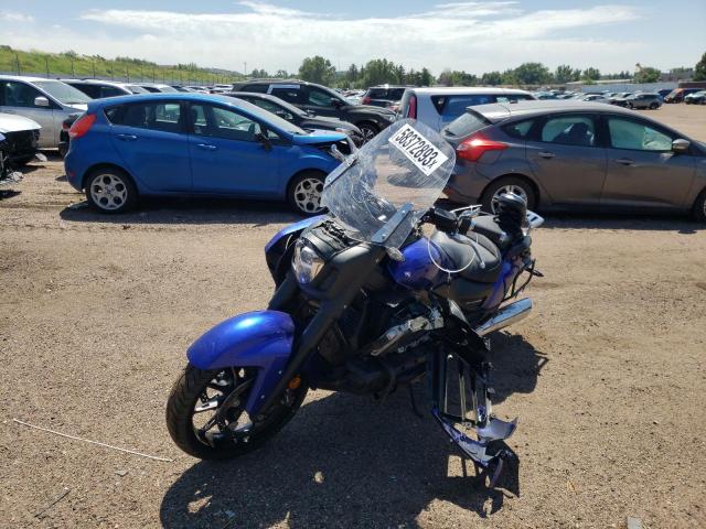 JH2SC68N5EK000579 - 2014 HONDA GL1800 C BLUE photo 2