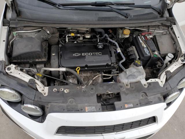 1G1JA6SH1F4127518 - 2015 CHEVROLET SONIC LS თეთრი ფოტო 11