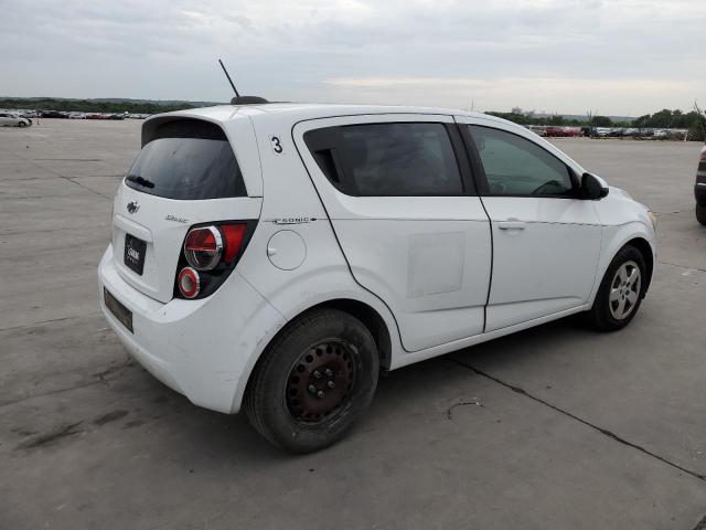 1G1JA6SH1F4127518 - 2015 CHEVROLET SONIC LS თეთრი ფოტო 3