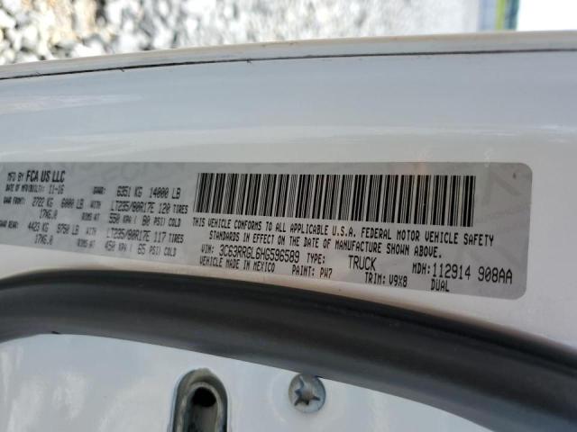 3C63RRGL6HG596589 - 2017 RAM 3500 ST WHITE photo 10