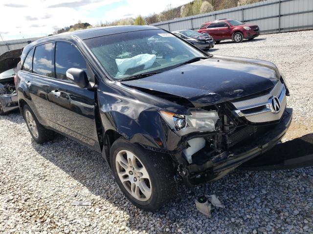 2HNYD28699H517005 - 2009 ACURA MDX TECHNOLOGY BLACK photo 1