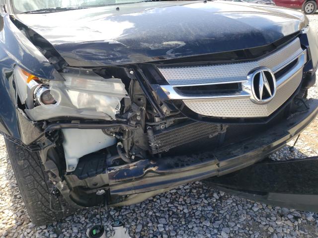 2HNYD28699H517005 - 2009 ACURA MDX TECHNOLOGY 黑色 照片 9