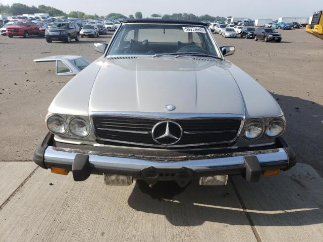 10704412035942 - 1977 MERCEDES-BENZ SL 450 SILVER photo 5