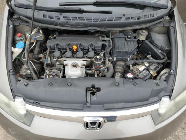 2HGFA16546H021567 - 2006 HONDA CIVIC LX GRAY photo 11