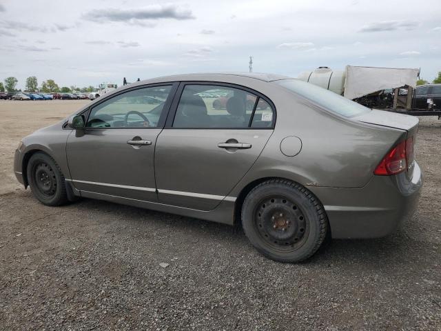 2HGFA16546H021567 - 2006 HONDA CIVIC LX GRAY photo 2
