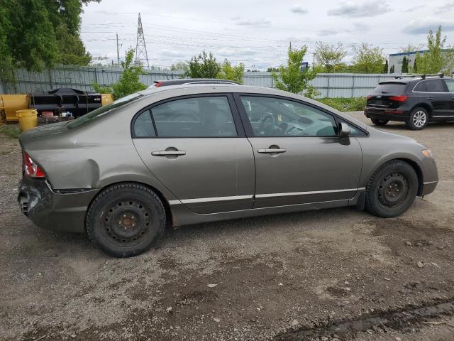 2HGFA16546H021567 - 2006 HONDA CIVIC LX GRAY photo 3