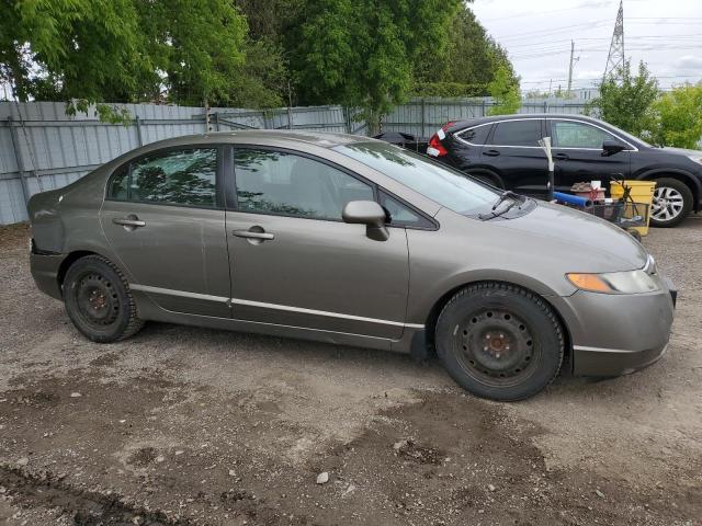 2HGFA16546H021567 - 2006 HONDA CIVIC LX GRAY photo 4