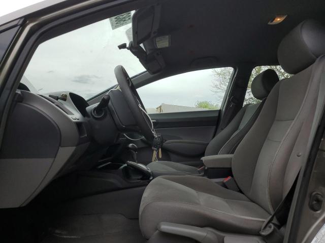 2HGFA16546H021567 - 2006 HONDA CIVIC LX GRAY photo 7