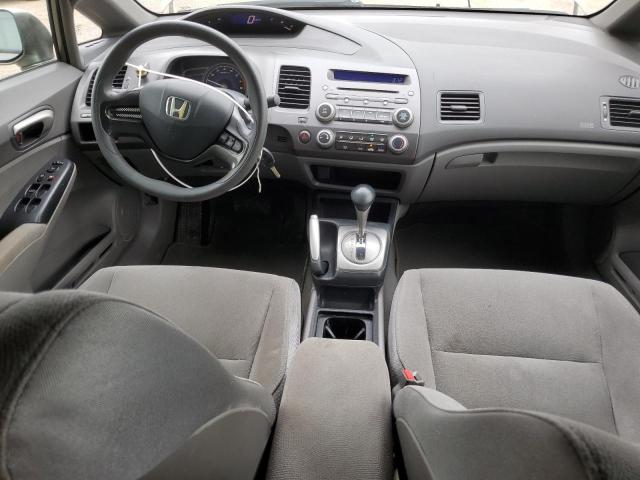 2HGFA16546H021567 - 2006 HONDA CIVIC LX GRAY photo 8