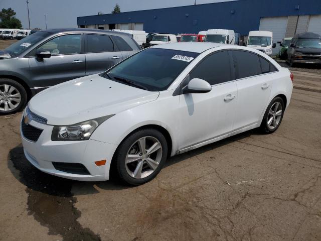 1G1PE5SB0E7133425 - 2014 CHEVROLET CRUZE LT WHITE photo 1