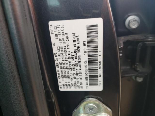 5J8TB4H38EL023708 - 2014 ACURA RDX GRAY photo 13