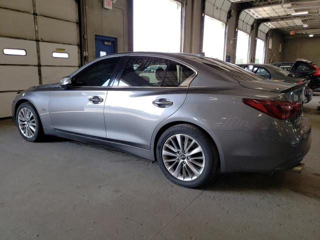 JN1EV7AR9JM440910 - 2018 INFINITI Q50 LUXE GRAY photo 2