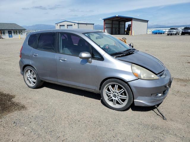 JHMGD37687S062788 - 2007 HONDA FIT S 银色 照片 4