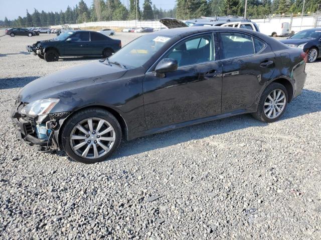 JTHCK262585024481 - 2008 LEXUS IS 250 BLACK photo 1