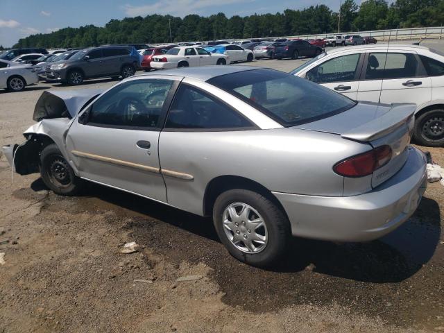 1G1JC124X27112163 - 2002 CHEVROLET CAVALIER SILVER photo 2