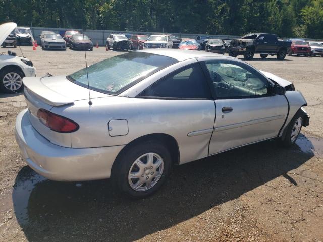 1G1JC124X27112163 - 2002 CHEVROLET CAVALIER SILVER photo 3