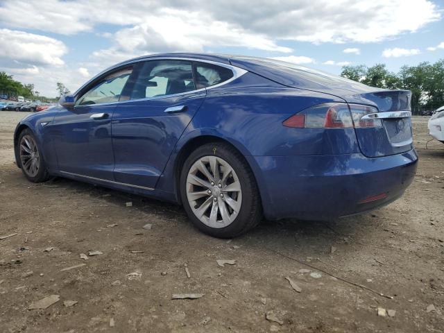 5YJSA1E2XGF161098 - 2016 TESLA MODEL S ლურჯი ფოტო 2