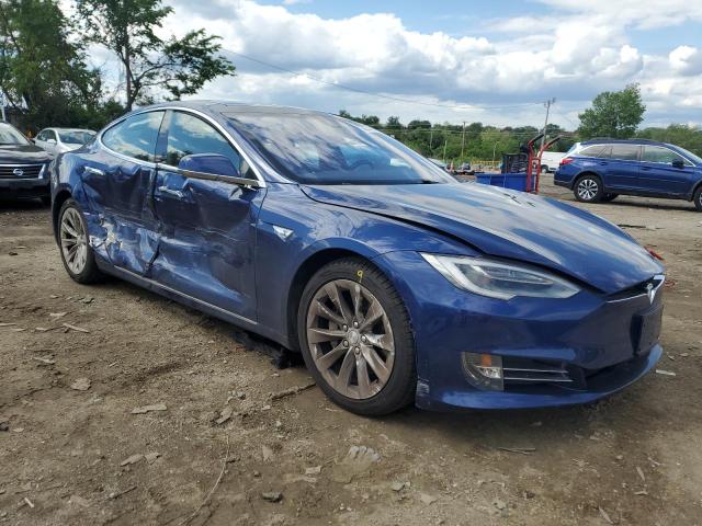 5YJSA1E2XGF161098 - 2016 TESLA MODEL S ლურჯი ფოტო 4