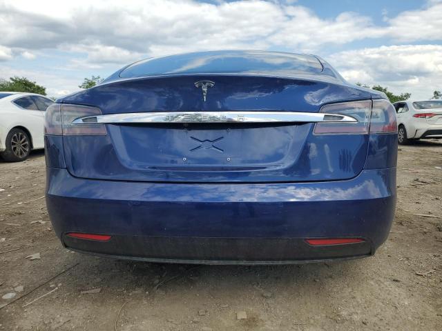 5YJSA1E2XGF161098 - 2016 TESLA MODEL S ლურჯი ფოტო 6