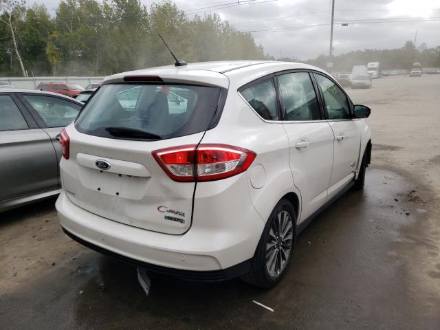 1FADP5FU8HL107382 - 2017 FORD C-MAX TITANIUM WHITE photo 4