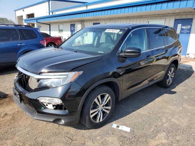 5FNYF6H77GB124347 - 2016 HONDA PILOT EXLN BLACK photo 1